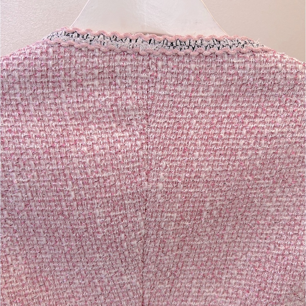 Luisa Spagnoli size 46 tweed blazer - Picture 14 of 16